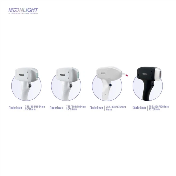 2 Handle Diode Laser Hair Removal