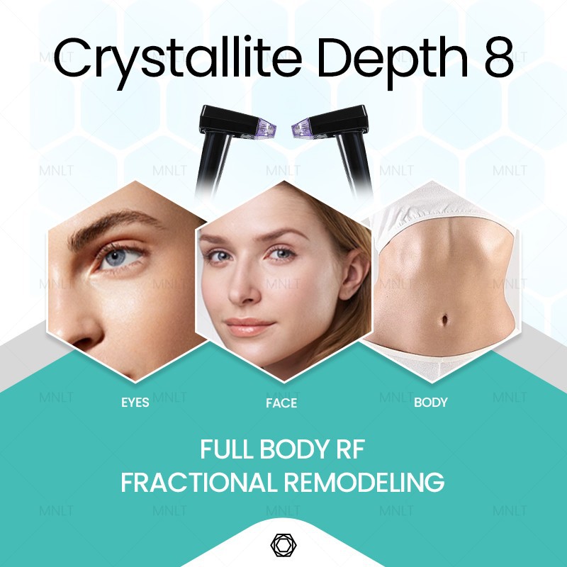 Crystallite Depth 8 RF Microneedling System high quality