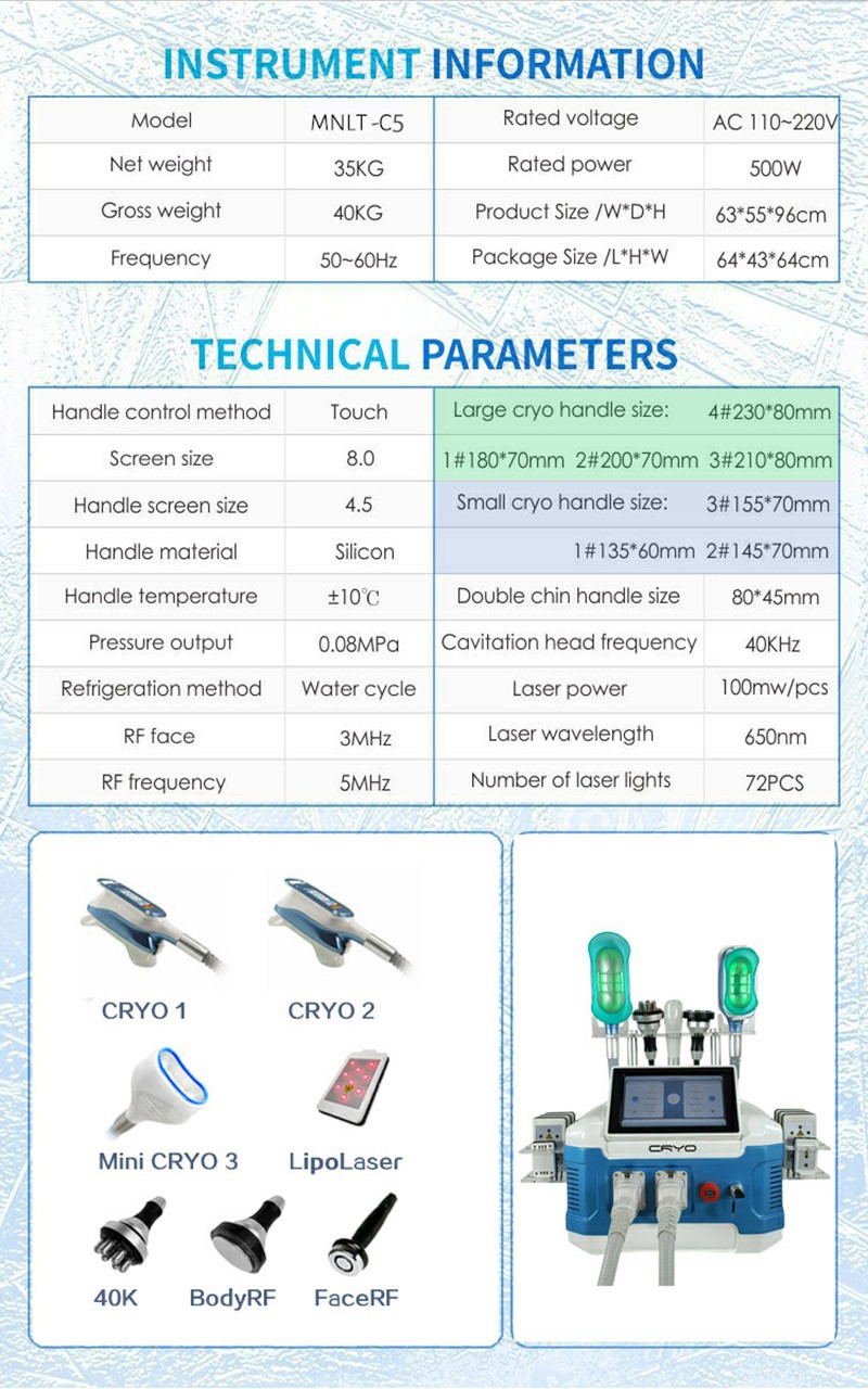 MNLT 360° Cryolipolysis Slimming Machine best