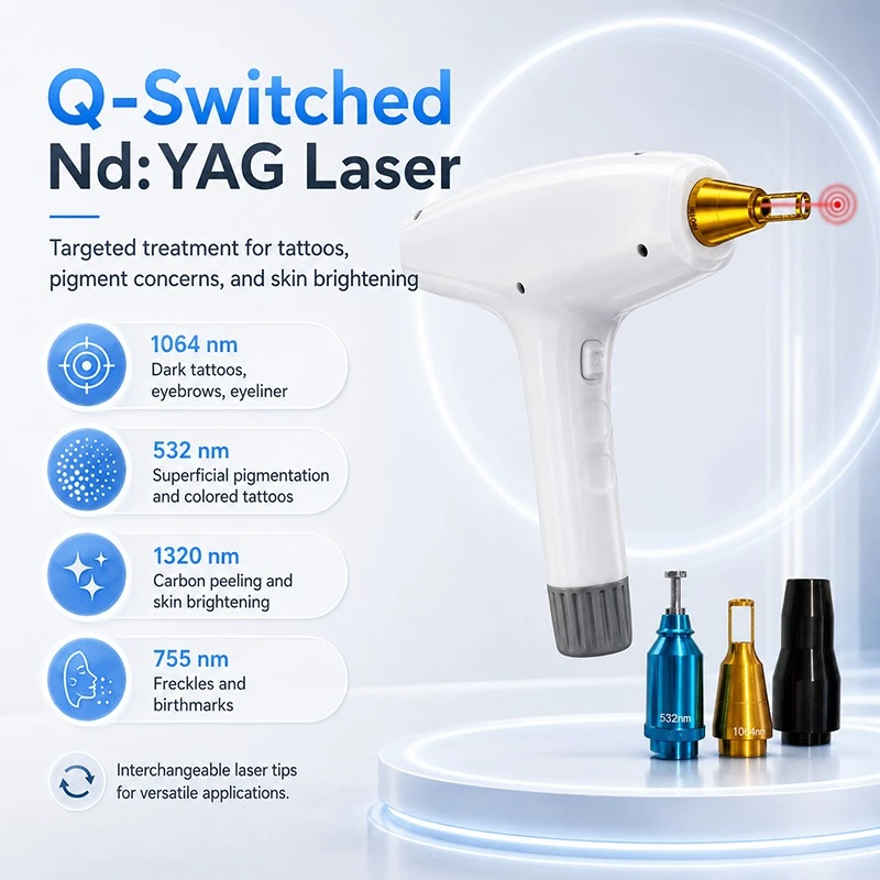 MNLT 4-in-1 Multi-Functional Aesthetic Workstation (Diode Laser + Pico + IPL + RF) best
