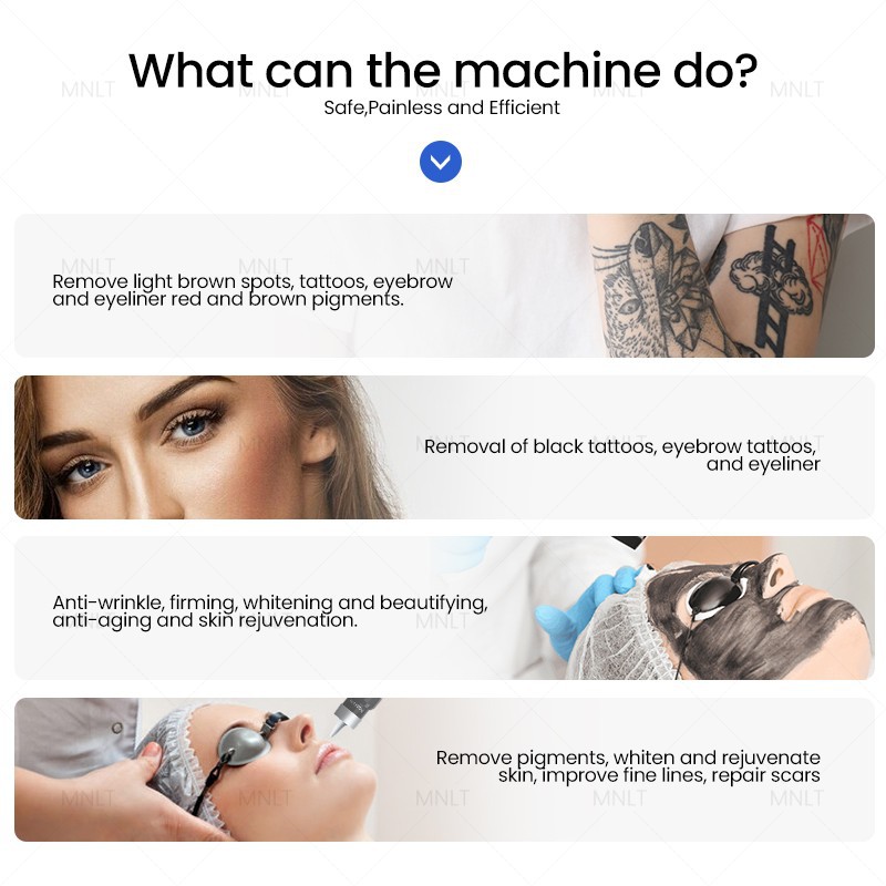 Portable Q-Switch ND YAG Laser Machine