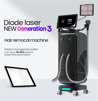 2000 W dioodlaser karvaeemaldusmasin