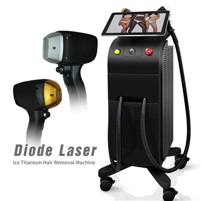 3000 W suure-võimsusega valutu dioodlaseriga karvaeemaldusmasin