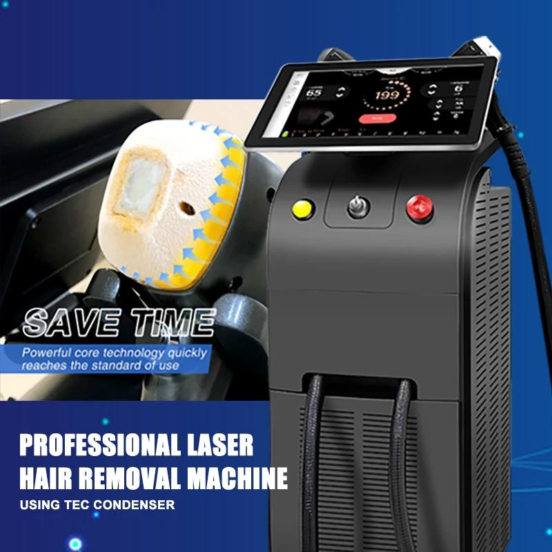 Professionaalne dioodlaseriga karvaeemaldusmasin täiustatud 6-tasemelise TEC-jahutussüsteemiga